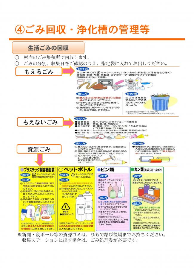 ごみ回収・浄化槽の管理等01