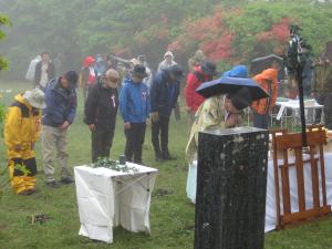 安全祈願祭　最中
