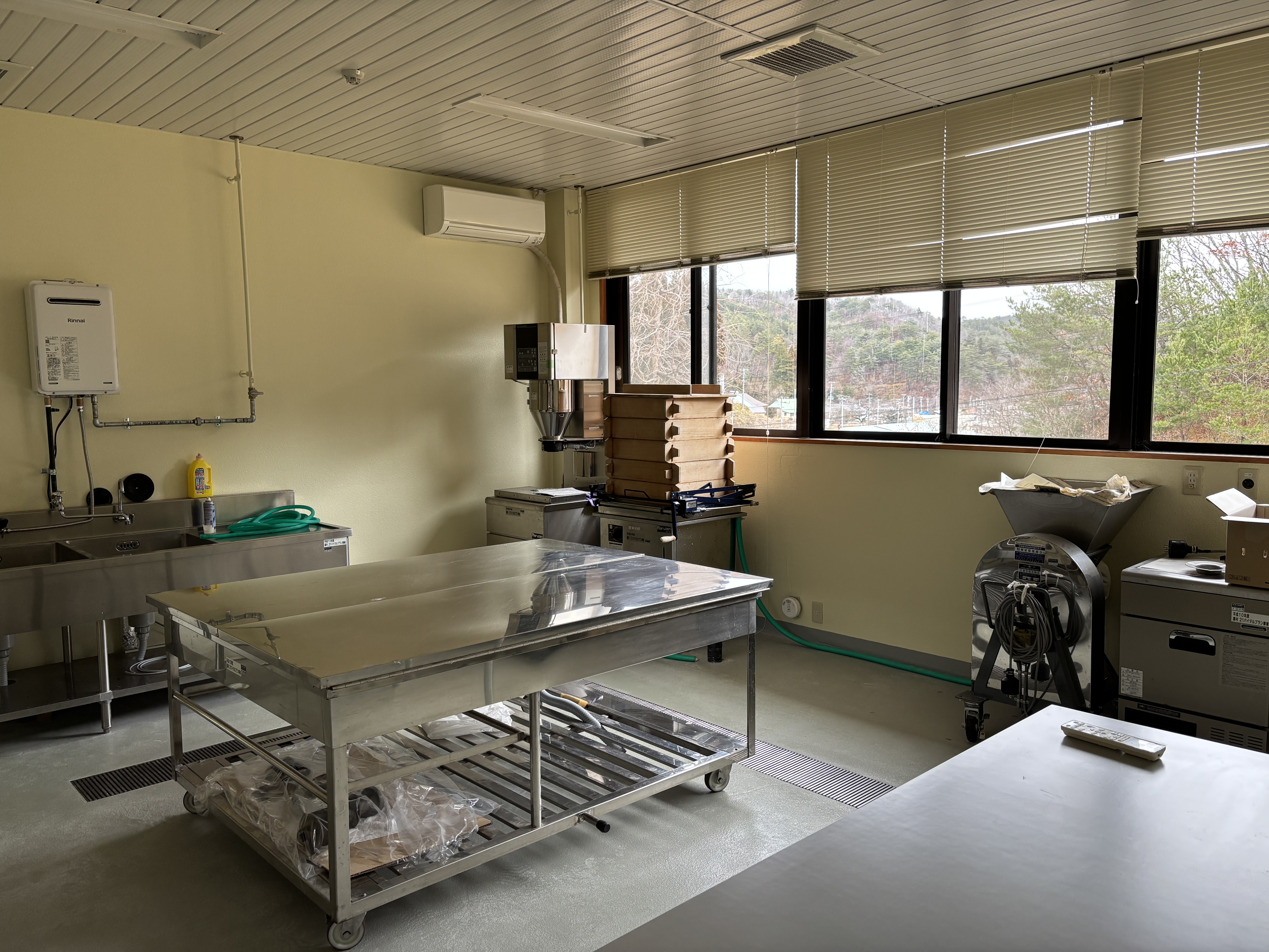 乾燥・製麺加工室の写真