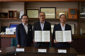 福島県避難地域復興局長、三春町長、葛尾村長