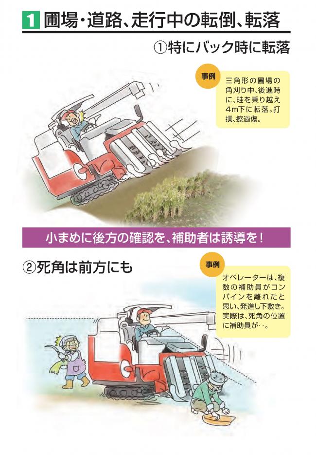 コンバイン事故防止2